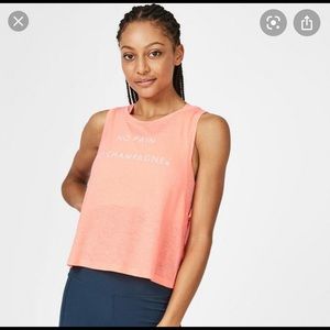 Sweaty Betty summer crop vest